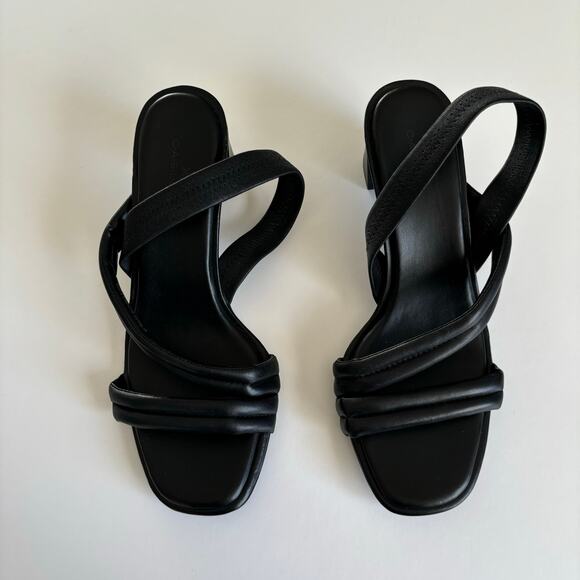 Caslon Women's Lennyn Black Slingback Formal Sandals Women’s Size 8 - Picture 2 of 6